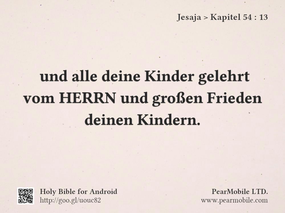 Jesaja, Kapitel 54:13